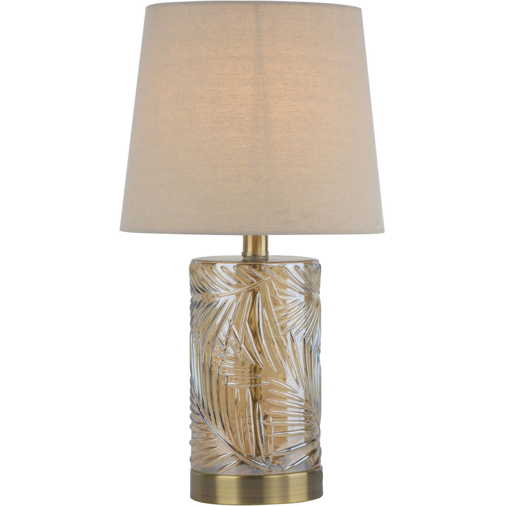 Gold Leaf Table Lamp Image 1