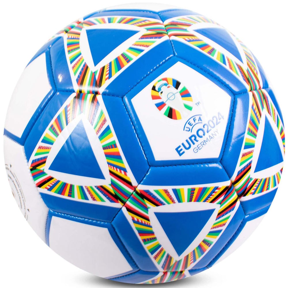 Euro 2024 Size 5 Football - Blue Image 4