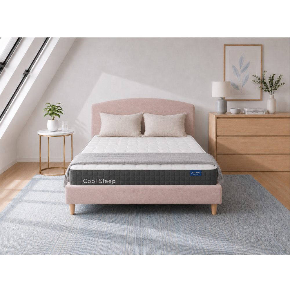 Arthur Sleep Cool Rock King Size Gel and Memory Foam Hybrid Mattress Image 2