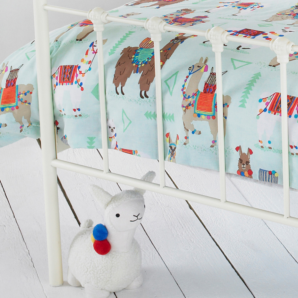 little furn. Llamarama Toddler Duvet Cover Set Image 4