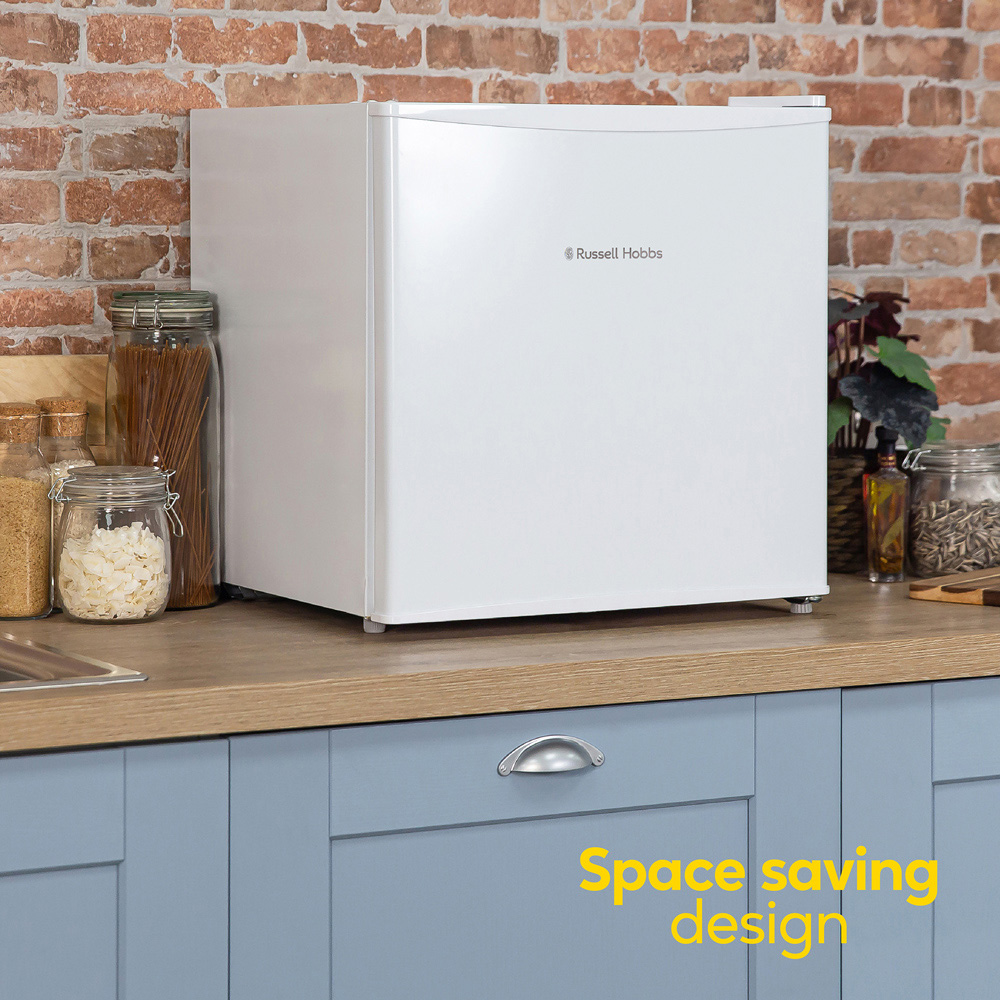 Russell Hobbs RHTTF0E1W White 43L Table Top Fridge Image 6