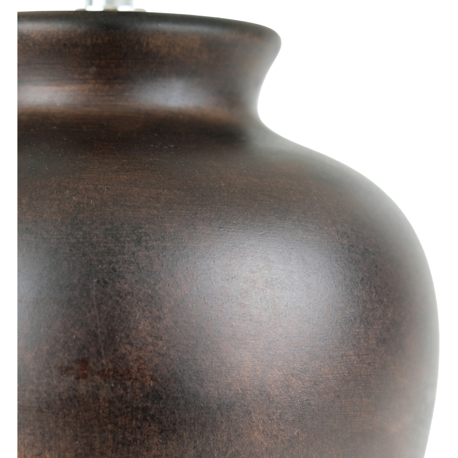 Elmsley Table Lamp - Brown and White Image 6