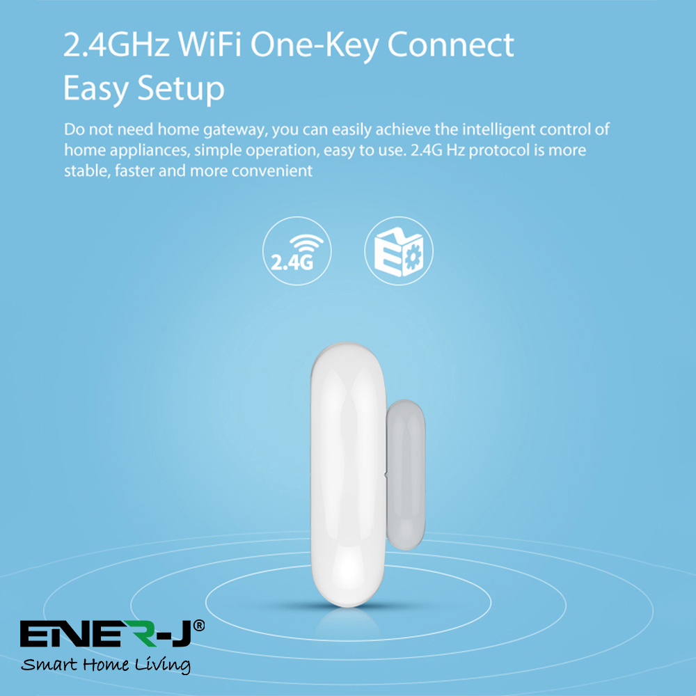 Ener-J Smart WiFi Door Sensor 4 Pack Image 5