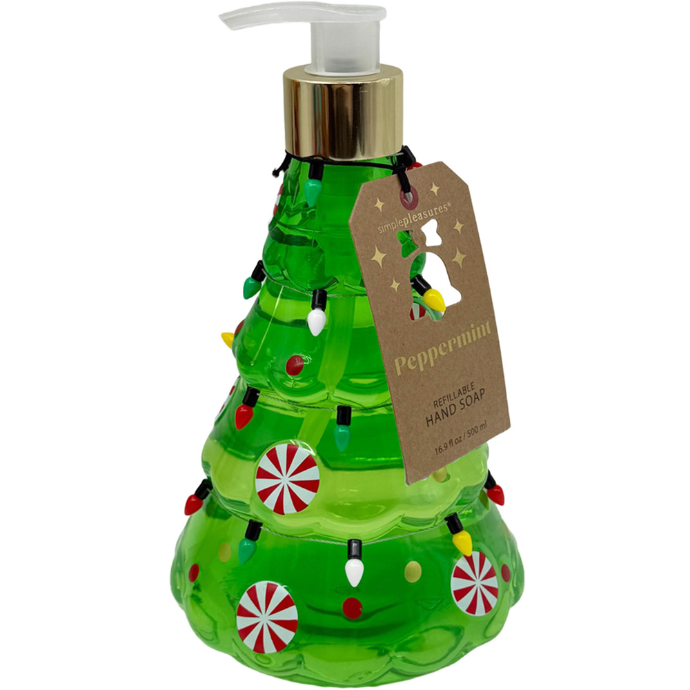 Tree with Lights Hand Soap Green Image 1