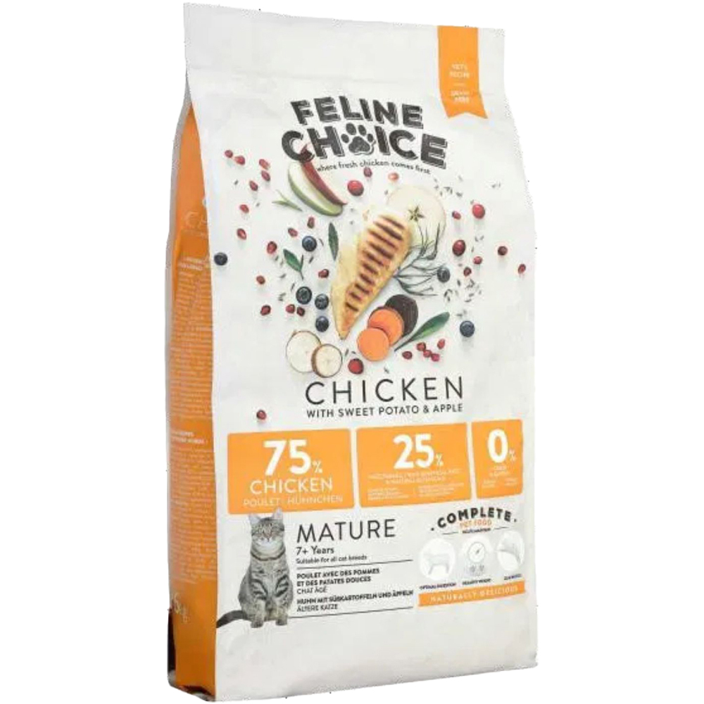 Feline Choice Complete Chicken Senior Cat Dry Food 6kg Image
