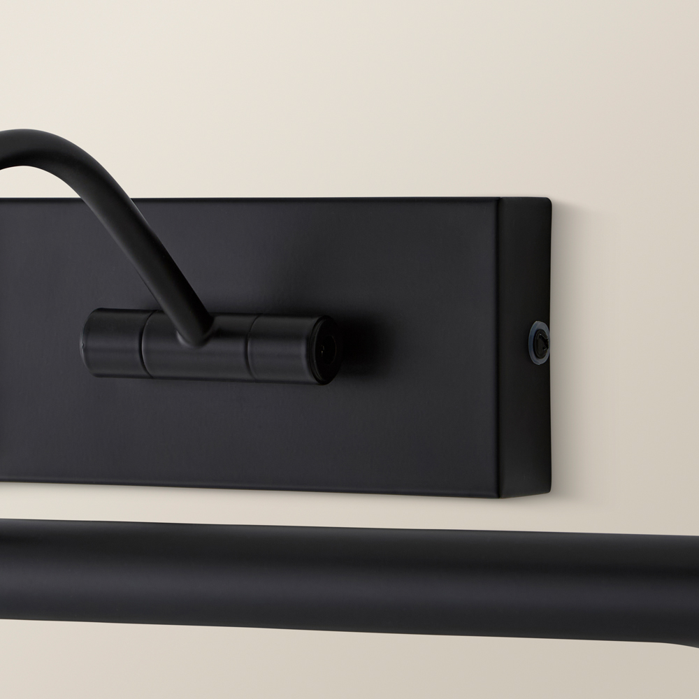 ValueLights Alana Matte Black LED Wall Light Image 3