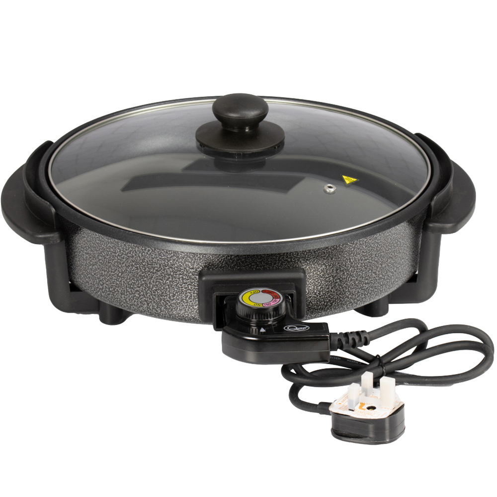 Quest Black Multi-Function 30cm Electric Cooker Pan Image 3