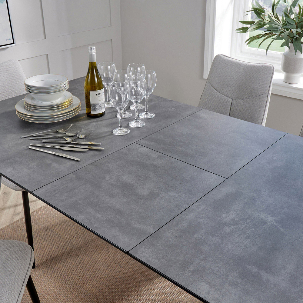 Home Source Florian Odette 8 Seater Dining Set Image 3