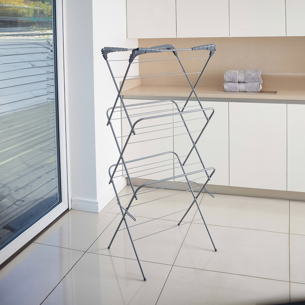 OurHouse 3 Tier Clothes Airer Image 9