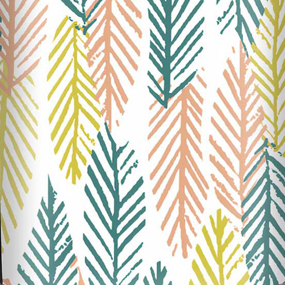 Warren Reed Designer Small Scandinavian Style Foliage Suitcase Image 3