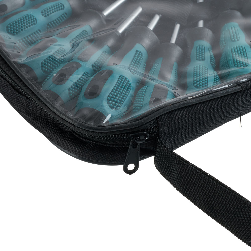 Living and Home 10 Piece Multi-Purpose Screwdriver Set with Storage Bag Image 4