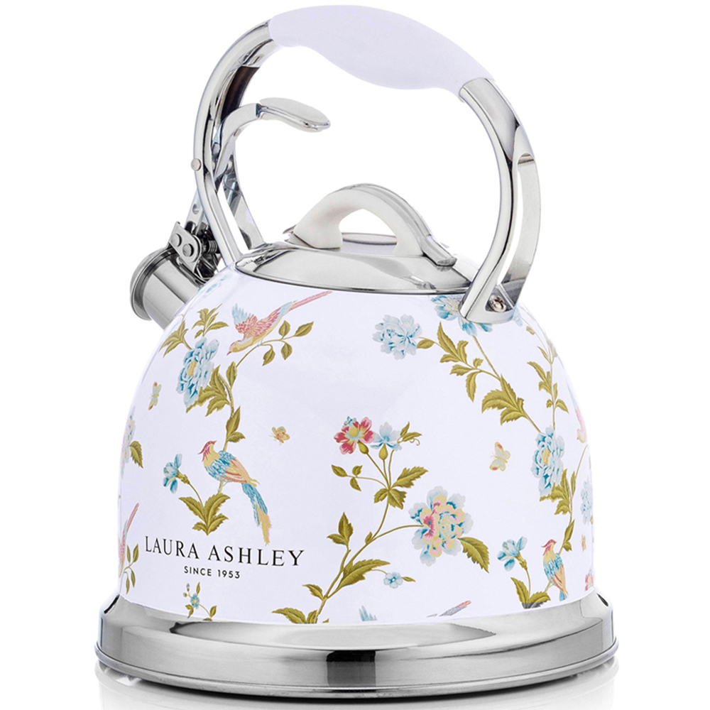 Laura Ashley Elveden VQSBNK057LAWUK White Stovetop Kettle Image 2