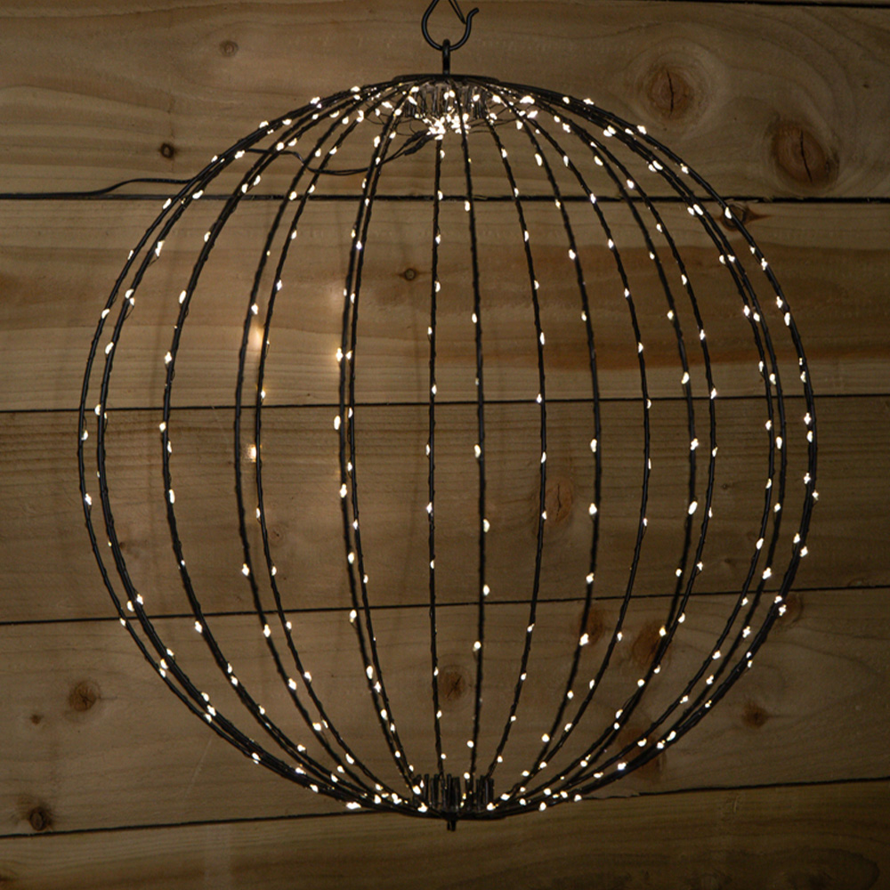 Samuel Alexander 360 Warm White LED Light-Up Twinkle Orb Christmas Decoration 50cm Image 1
