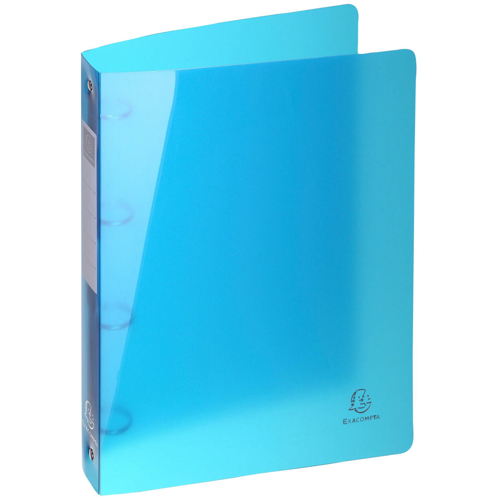 Exacompta Iderama Rigid A4+ Multicolour PP 4R Ring Binder 30mm 10 Pack Image 3