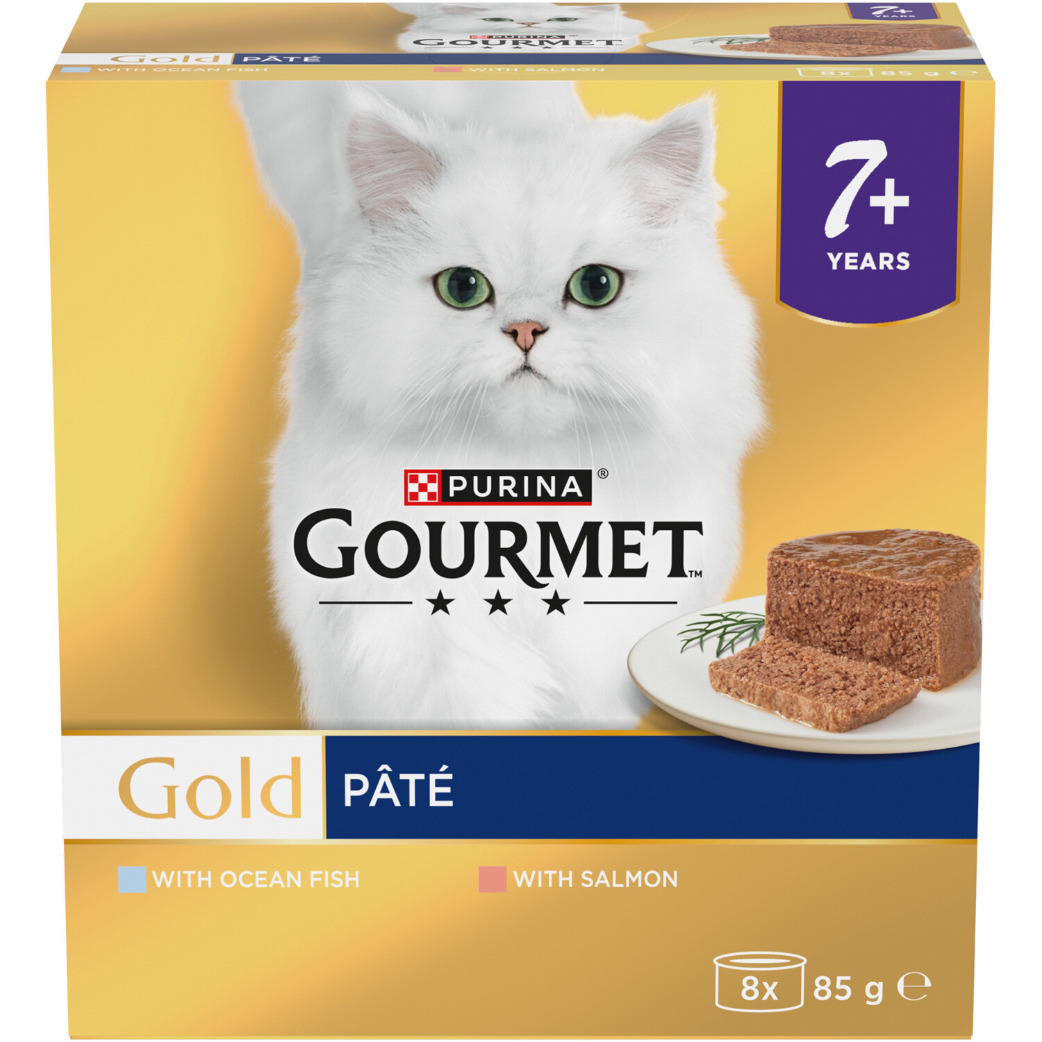 Purina Gourmet Gold Pate Senior Wet Cat Food Image 3