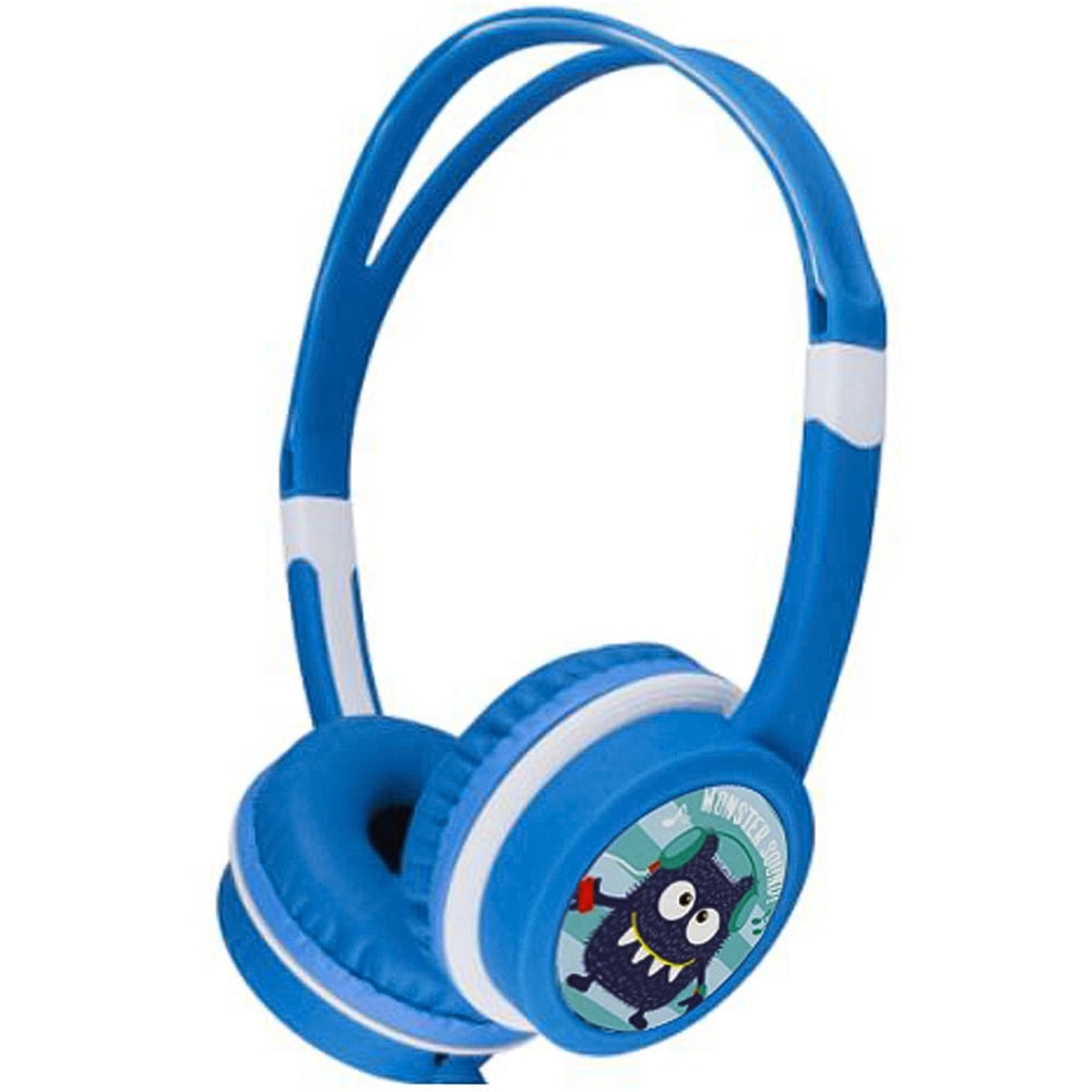 Gembird Blue Kids Headphones with Volume Limiter Image 1