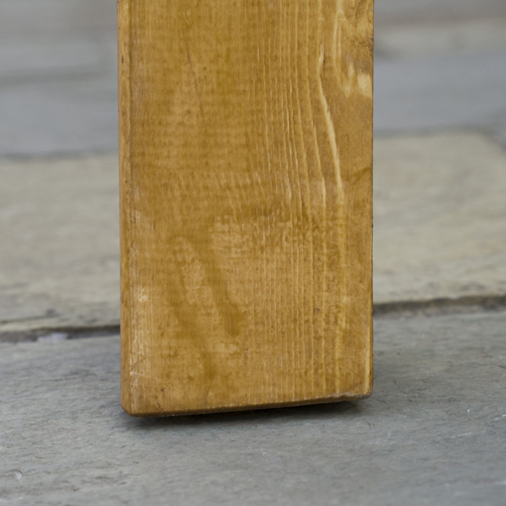 Outsunny 4 Seater Wooden Garden Dining Bench Set Image 5