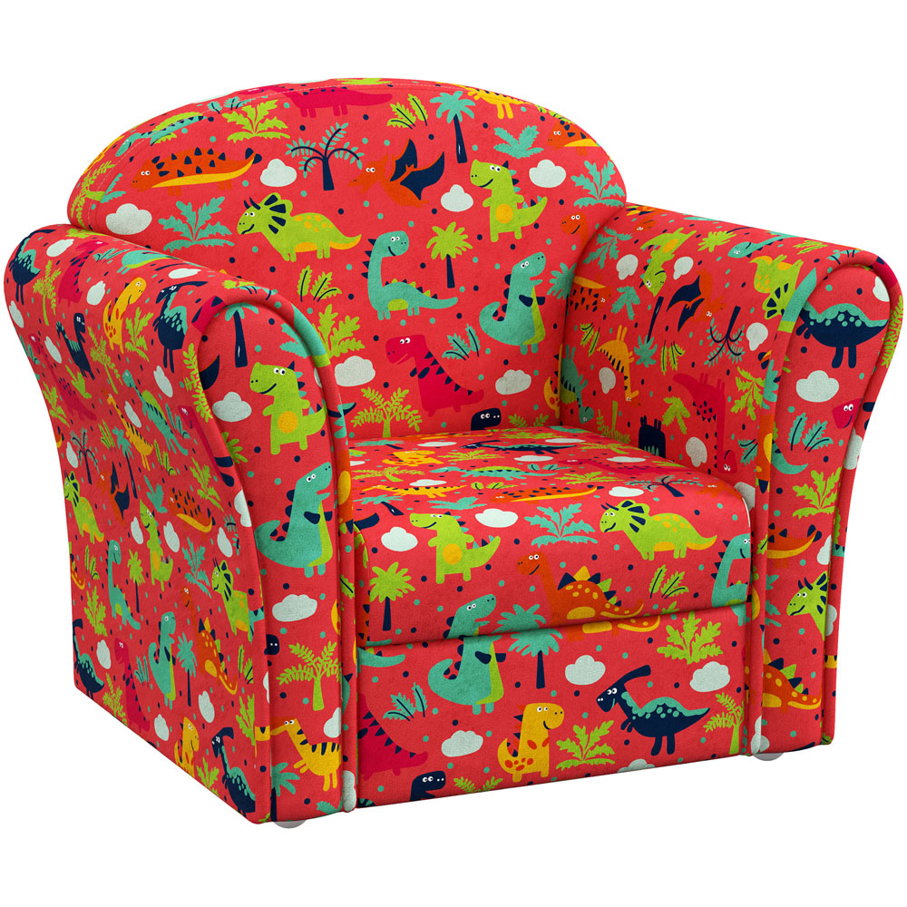 AIYAPLAY Red Dinosaur Kids Armchair Image 2