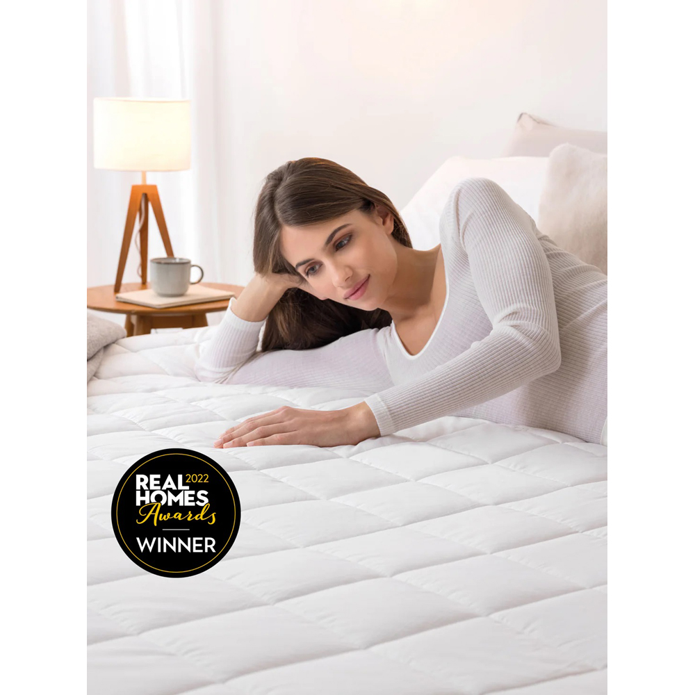 Dreamland King Size Dual Control Heated Mattress Protector Image 7