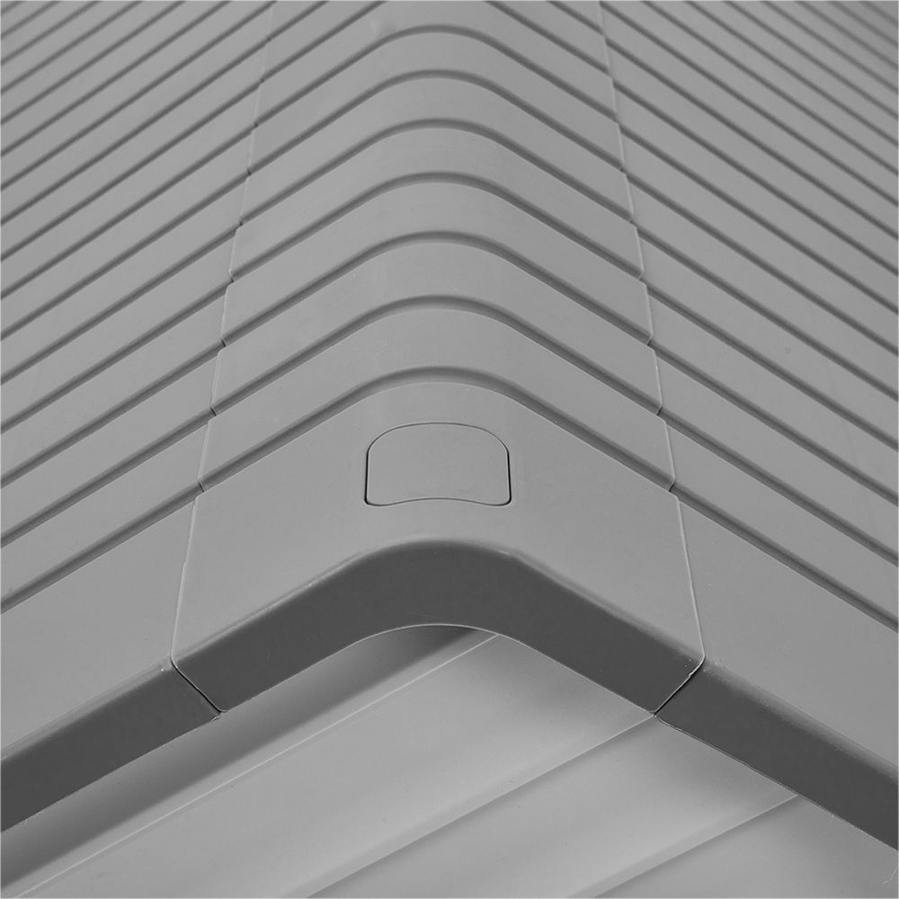 H&O Direct Grey Plastic Kennel 96 x 96cm Image 2