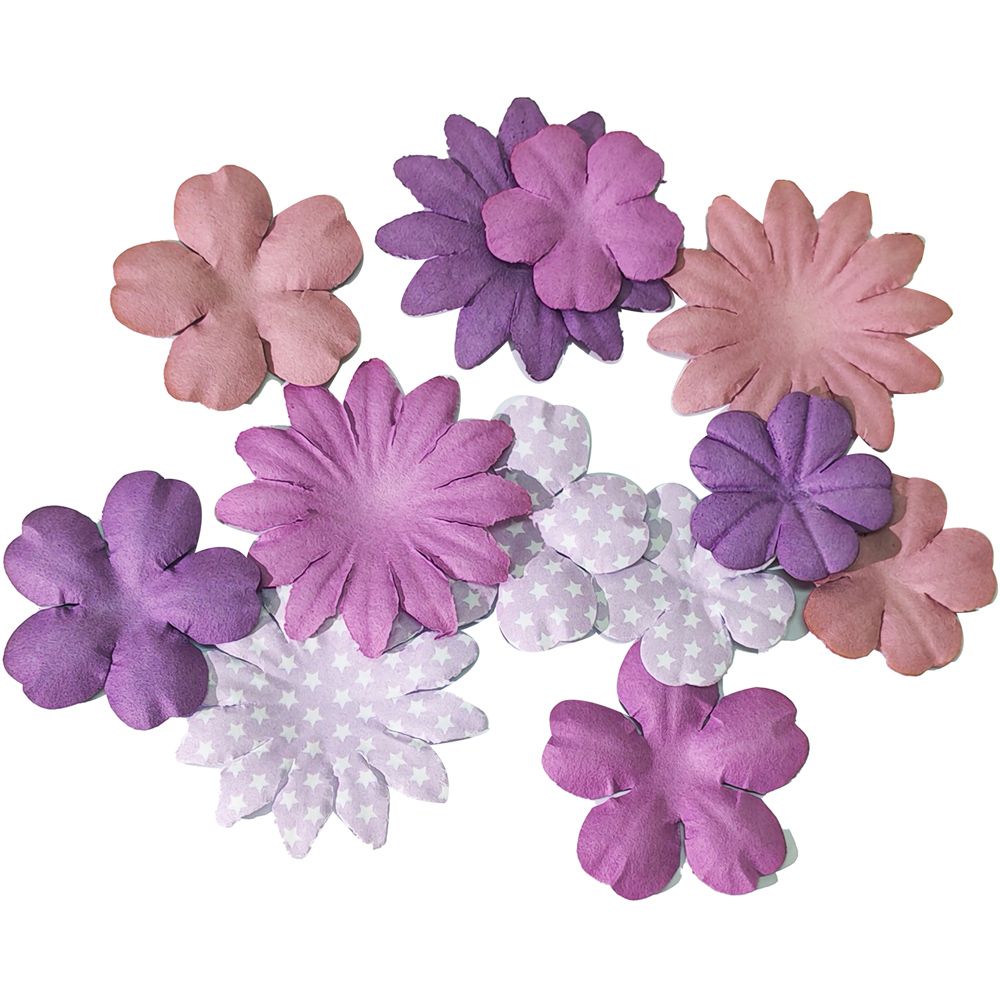 24 Piece Paper Blossom Pack Image 3