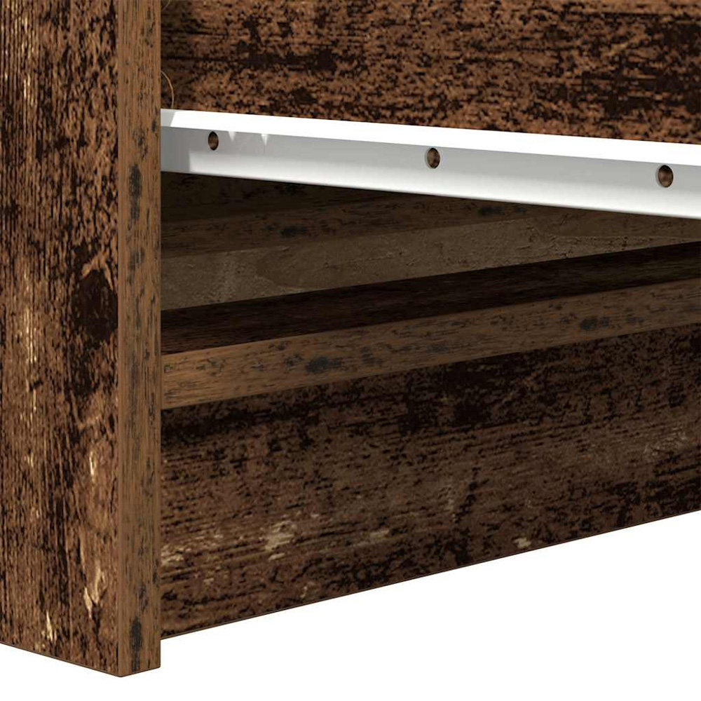 vidaXL 3 Drawer Old Wood Sideboard Image 4