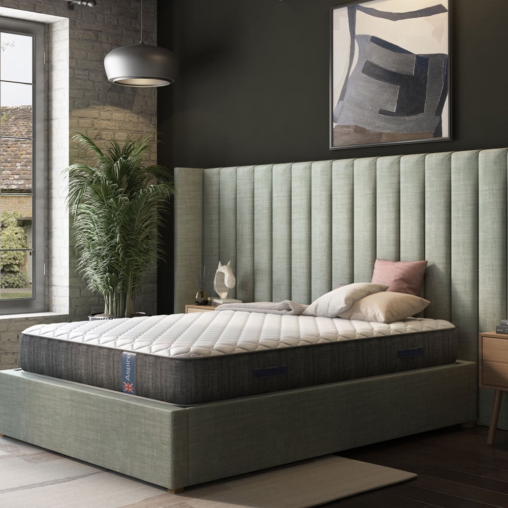 Aspire Single Pocket+ and Wool Mattress Image 4