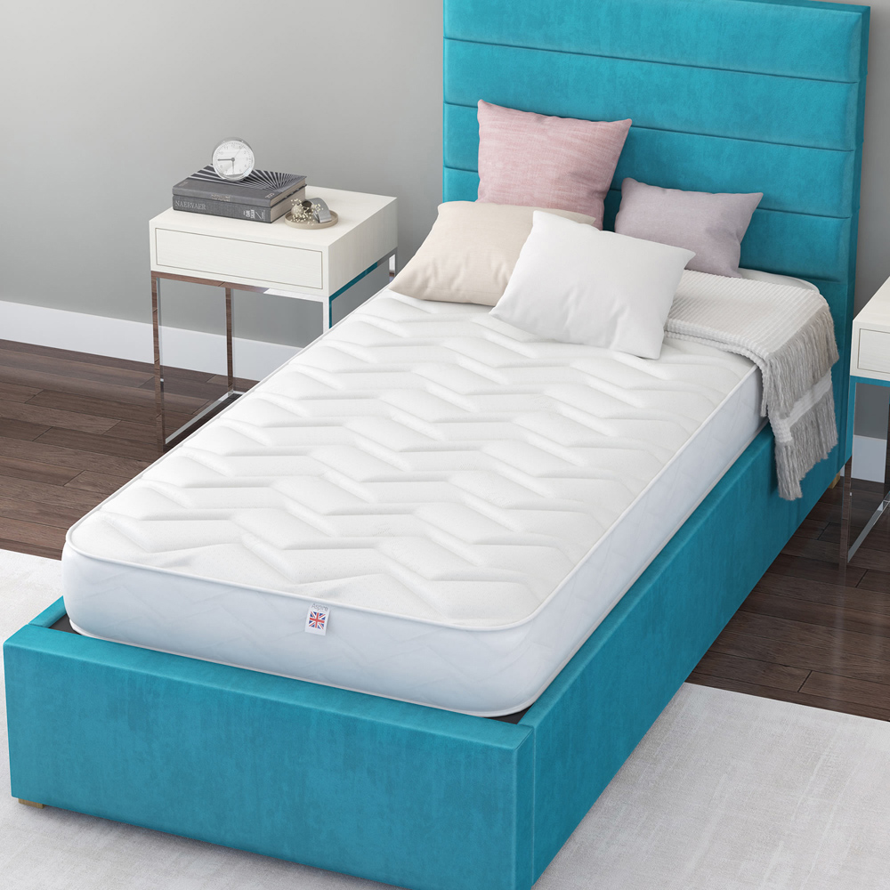 Aspire Single Comfort Memory Foam Rolled Mattress Image 2