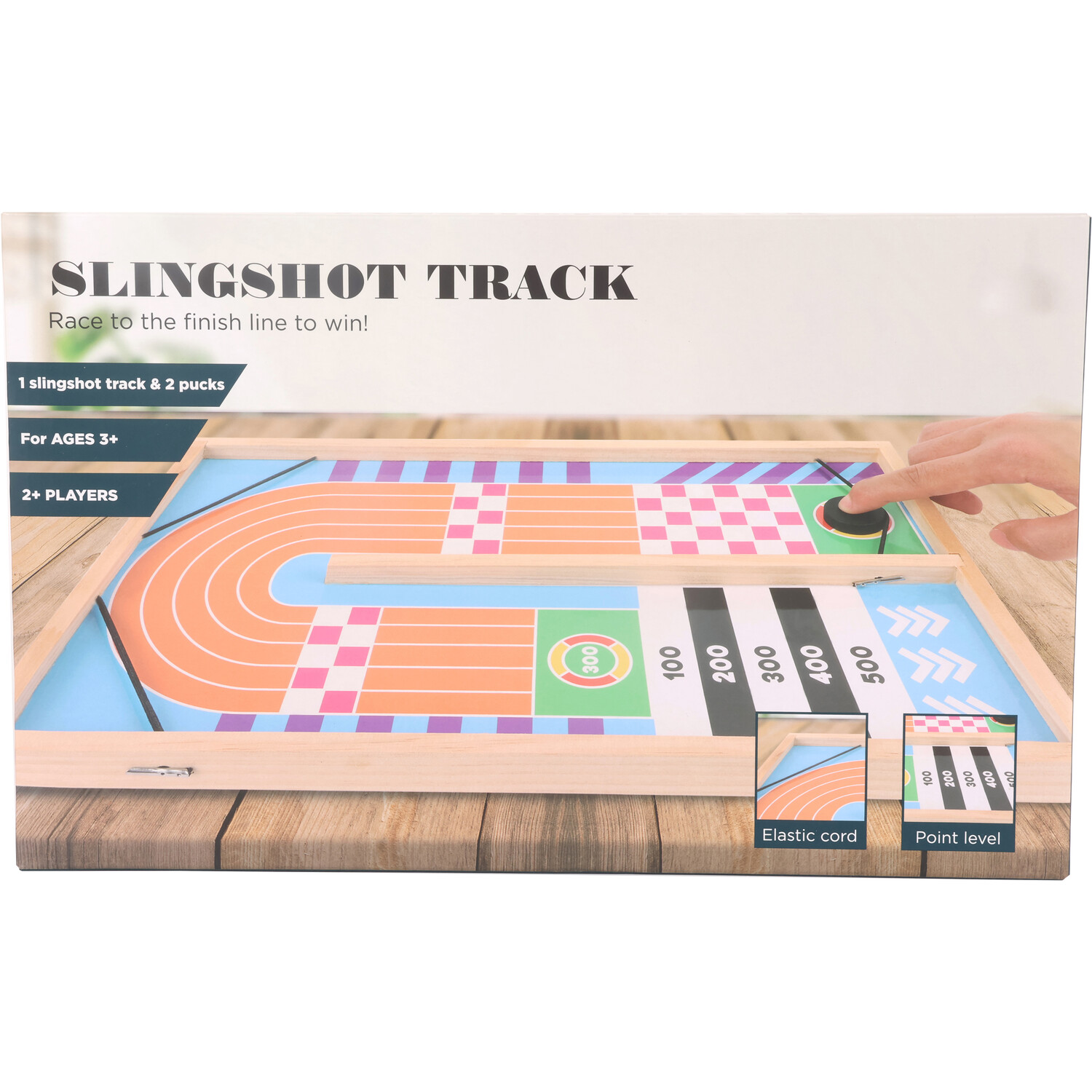Slingshot Track Tabletop Game Orange Image 1