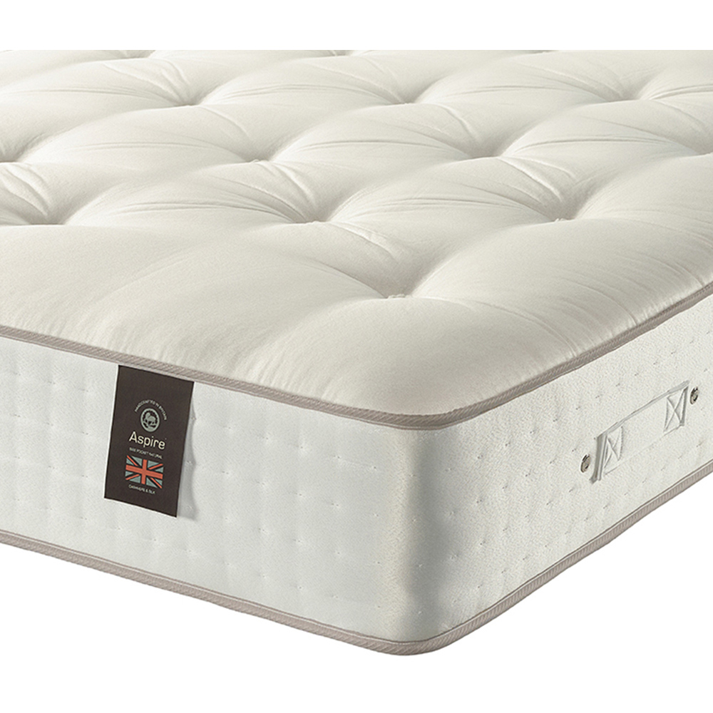 Aspire Signature King Size Dual-Sided Medium Cashmere Wool Pocket Spring Mattress Image 3
