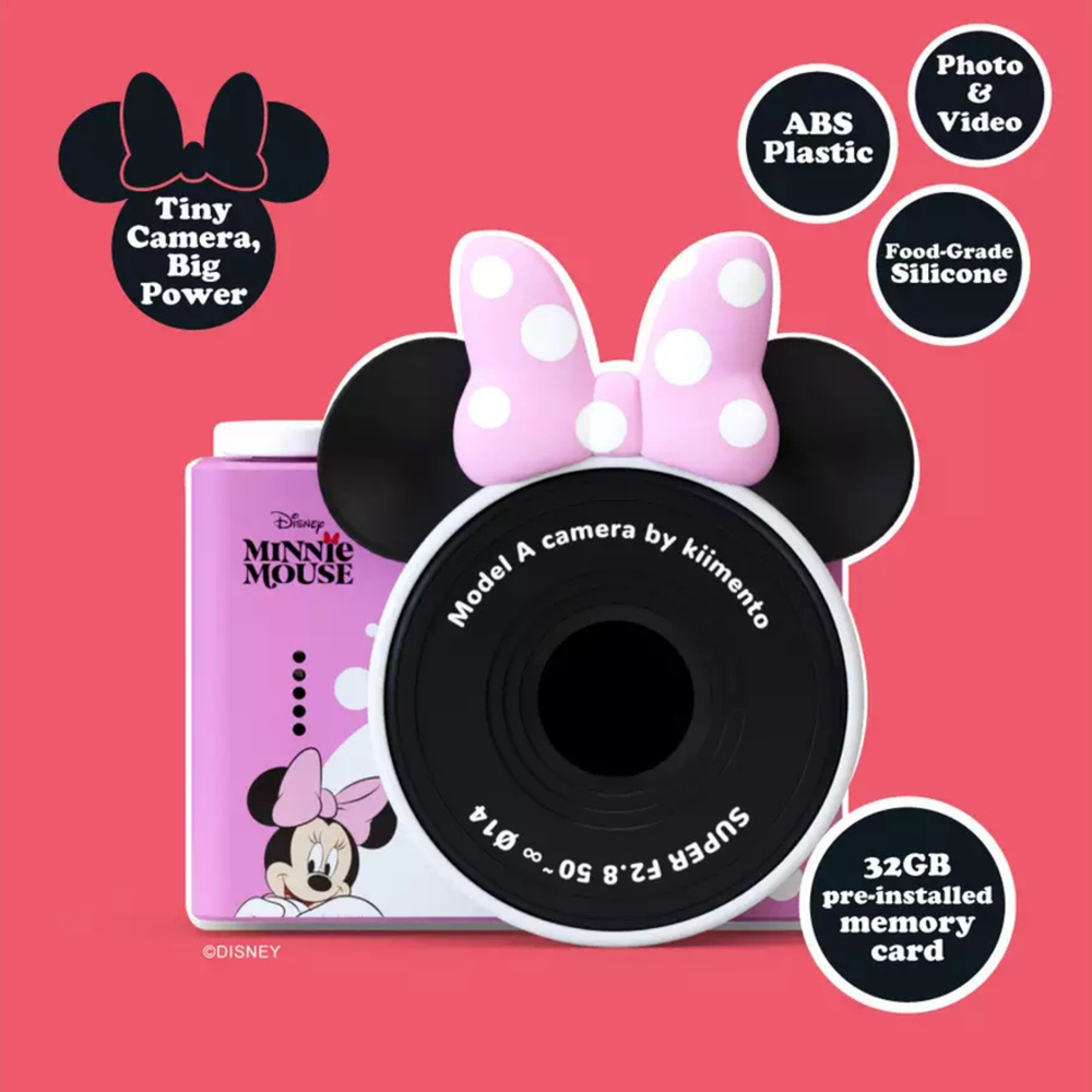 Kiimento Minnie Mouse Mini Kids Digital Camera and Video Camcorder Image 4