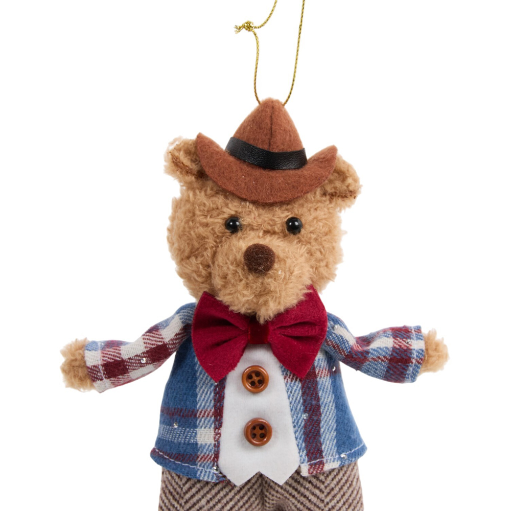 Dapper Bear Hanging Decoration Image 2