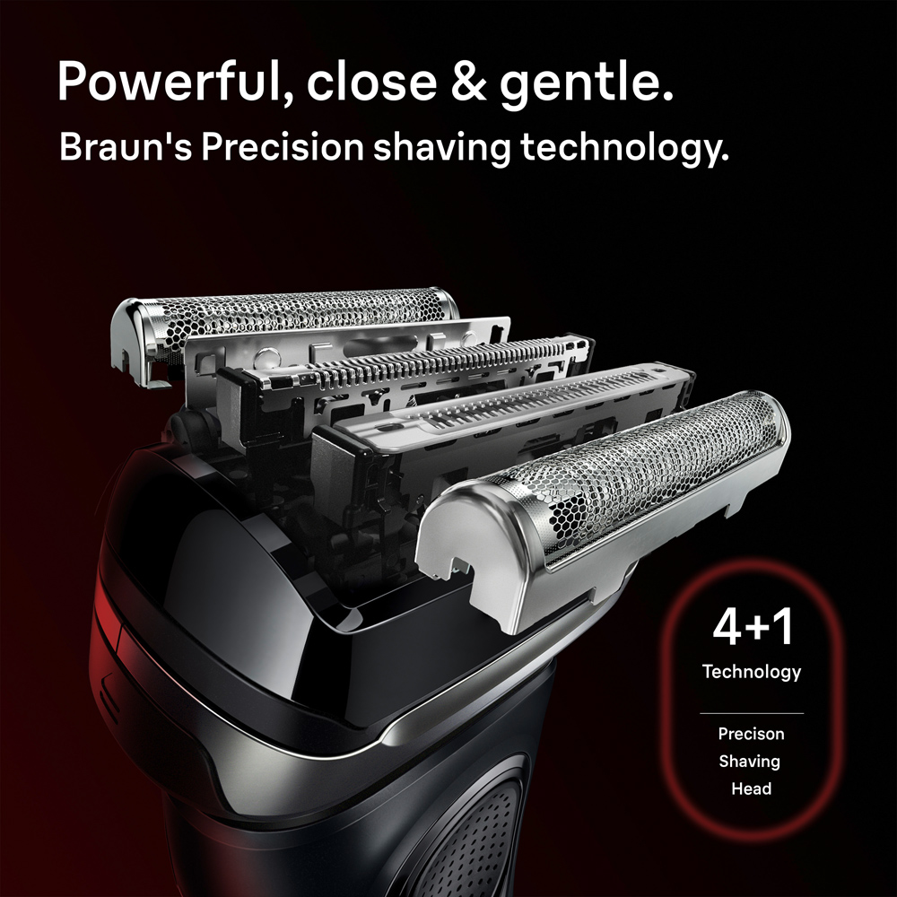 Braun Series 9 Sport 5-in-1 Black Waterproof Electric Shaver with Li-Ion battery and Charger Image 7
