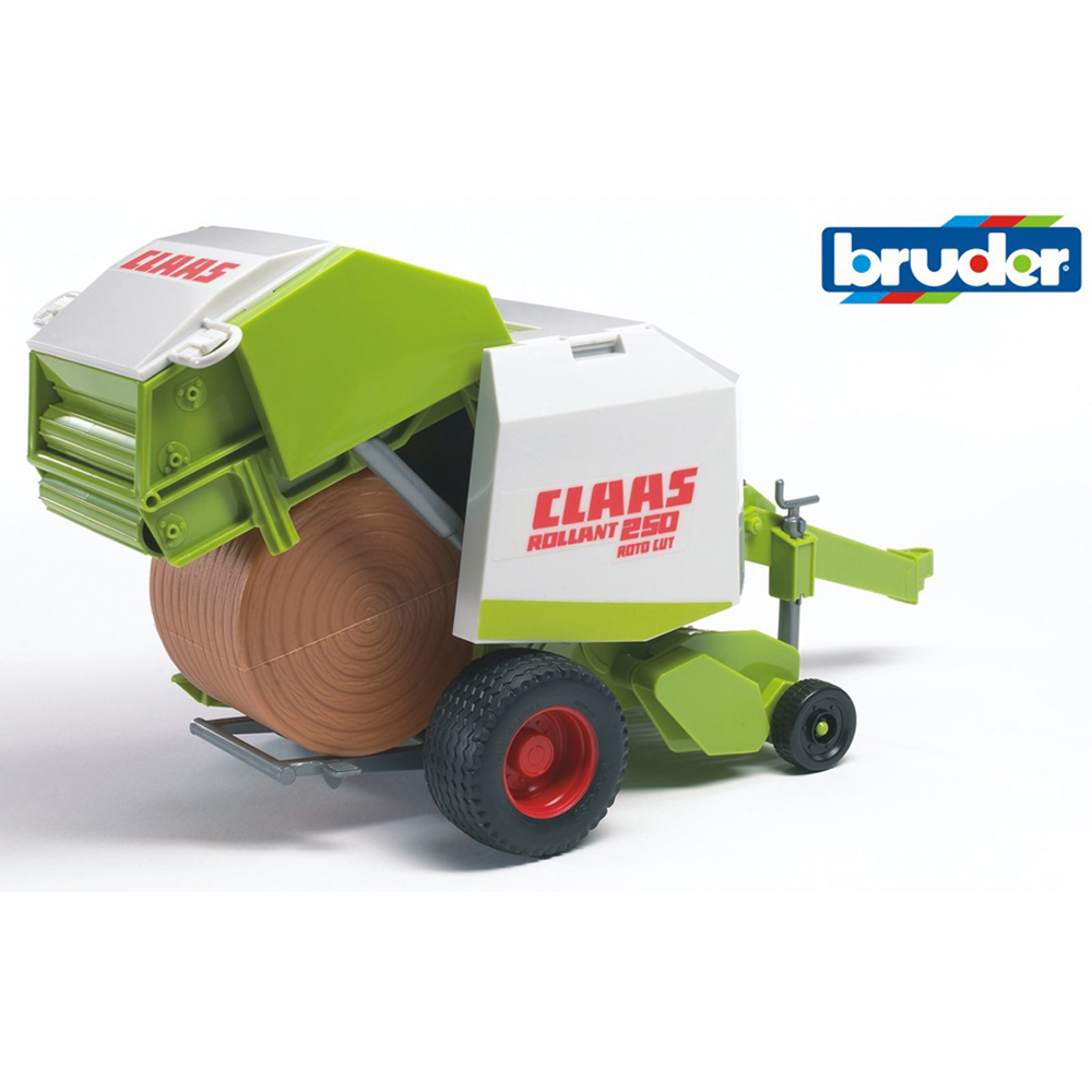 Bruder Kids Claas Rollant 250 Straw Baler Playset Model Image 4
