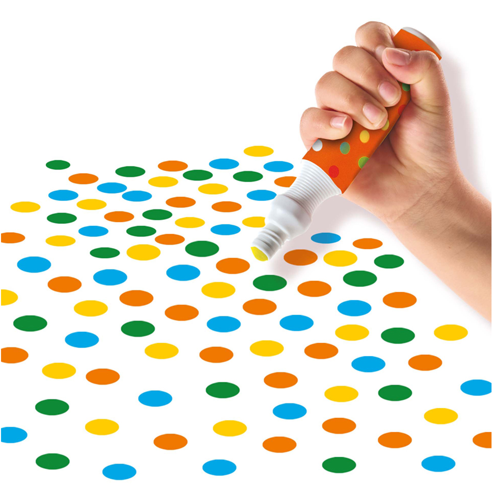 SES Creative XXL Assorted Colour Dot Marker 4 Pack Image 4