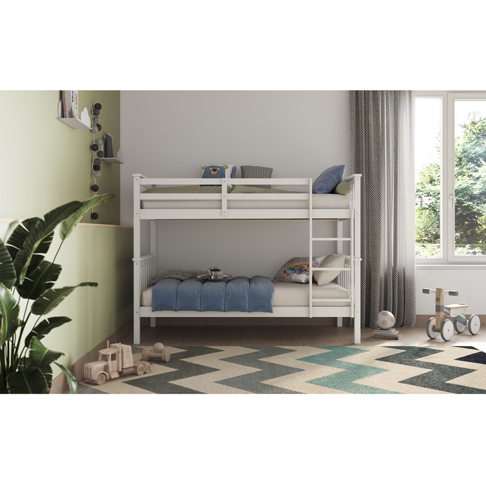 Flair Koop White Detachable Bunk Bed Image 3