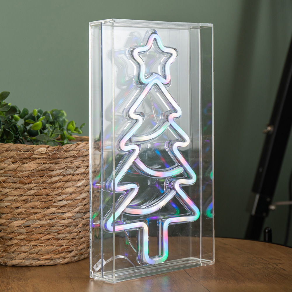 Samuel Alexander RGB LED Neon Flex Christmas Tree 30cm Image 4