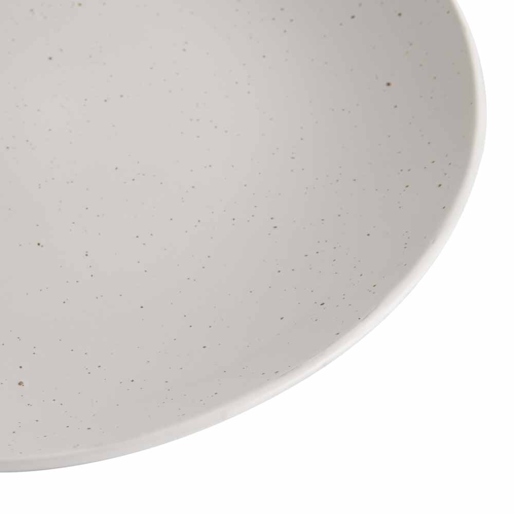 Wilko Dinner Plate Artisan Speckled Image 2