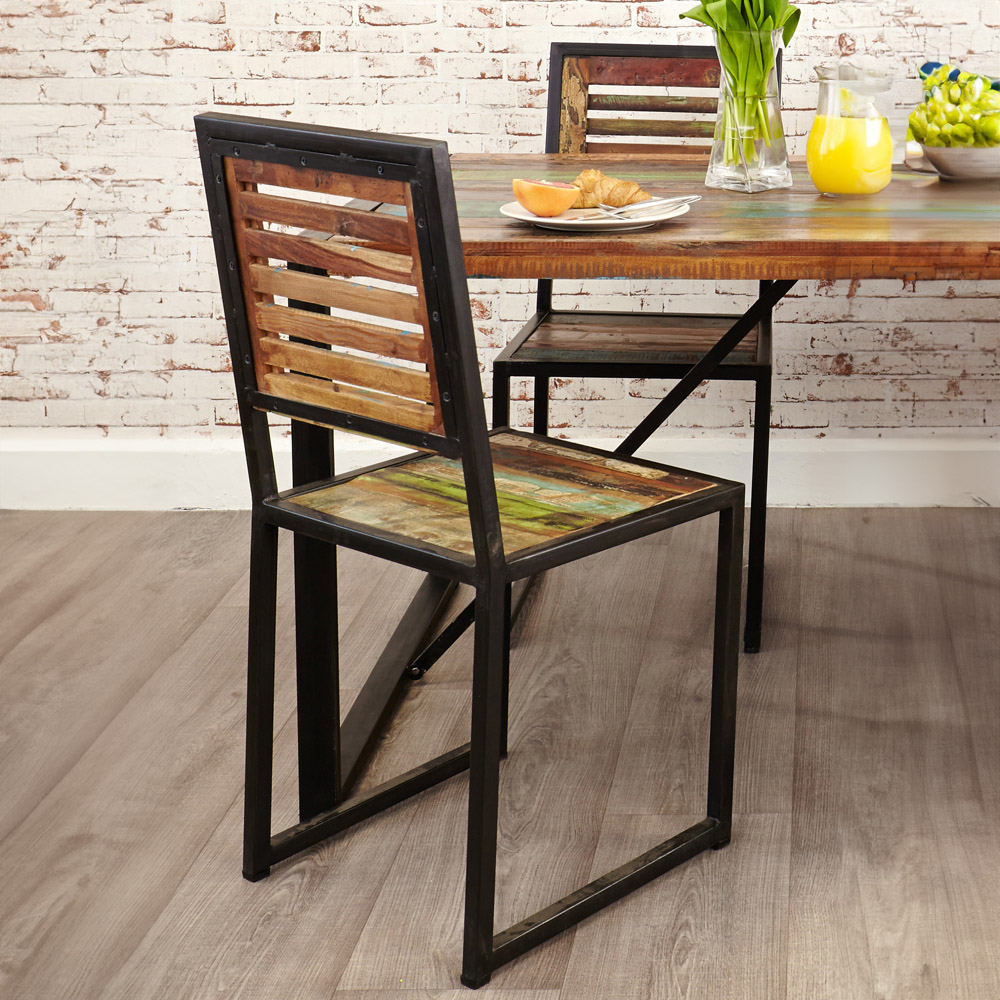 Baumhaus Urban Chic Set of 2 Dining Chair Image 3