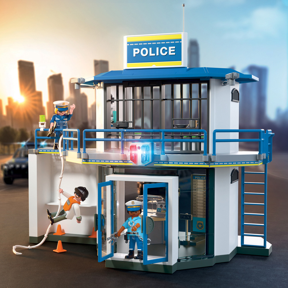 Playmobil Police Station with Investigation Room Playset Image 5