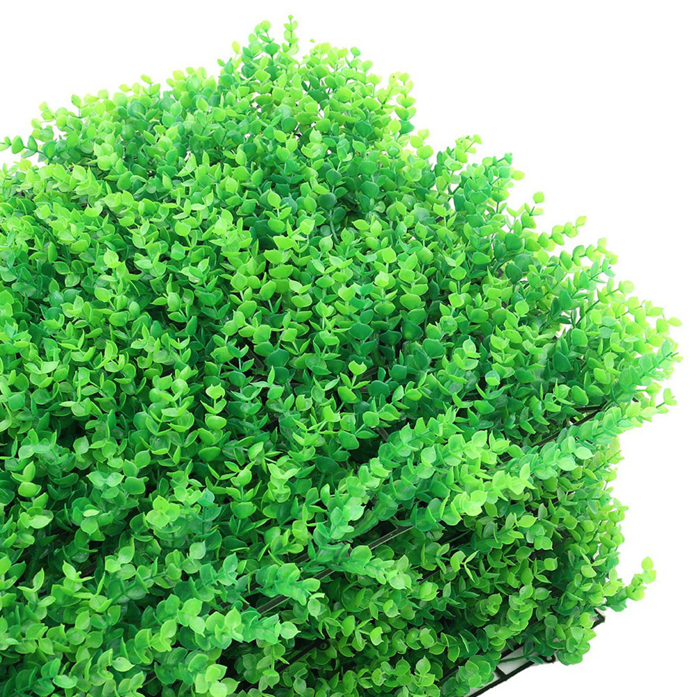 Living and Home 6 Piece Decorative Artificial Grass Hedge Panel Image 4