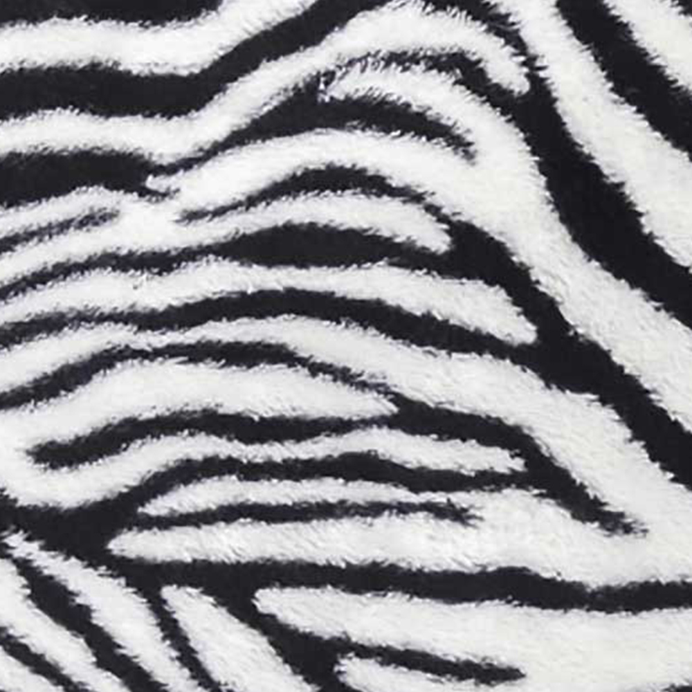 Warren Reed Designer Large Zebra Texture Pattern Suitcase Image 3