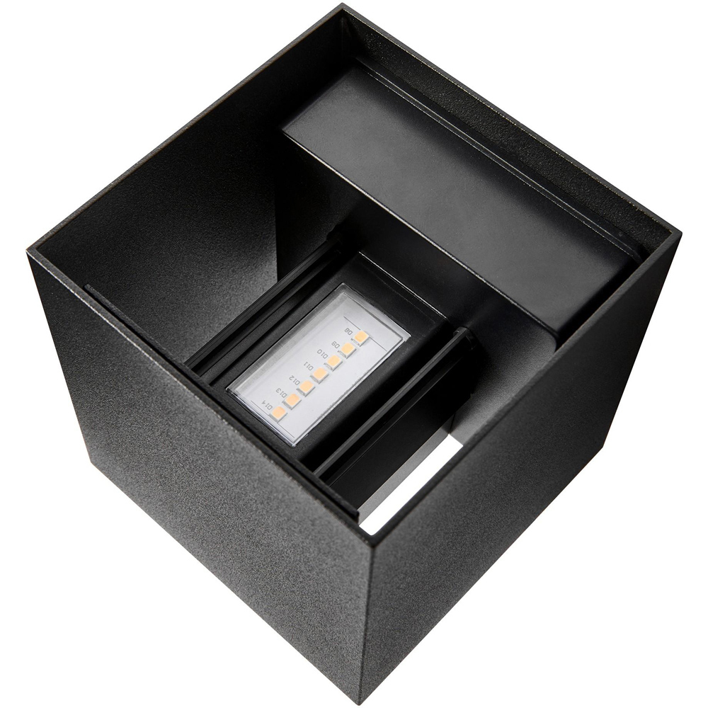 Nordlux Milda Kubi Black Outdoor Wall Light Image 6