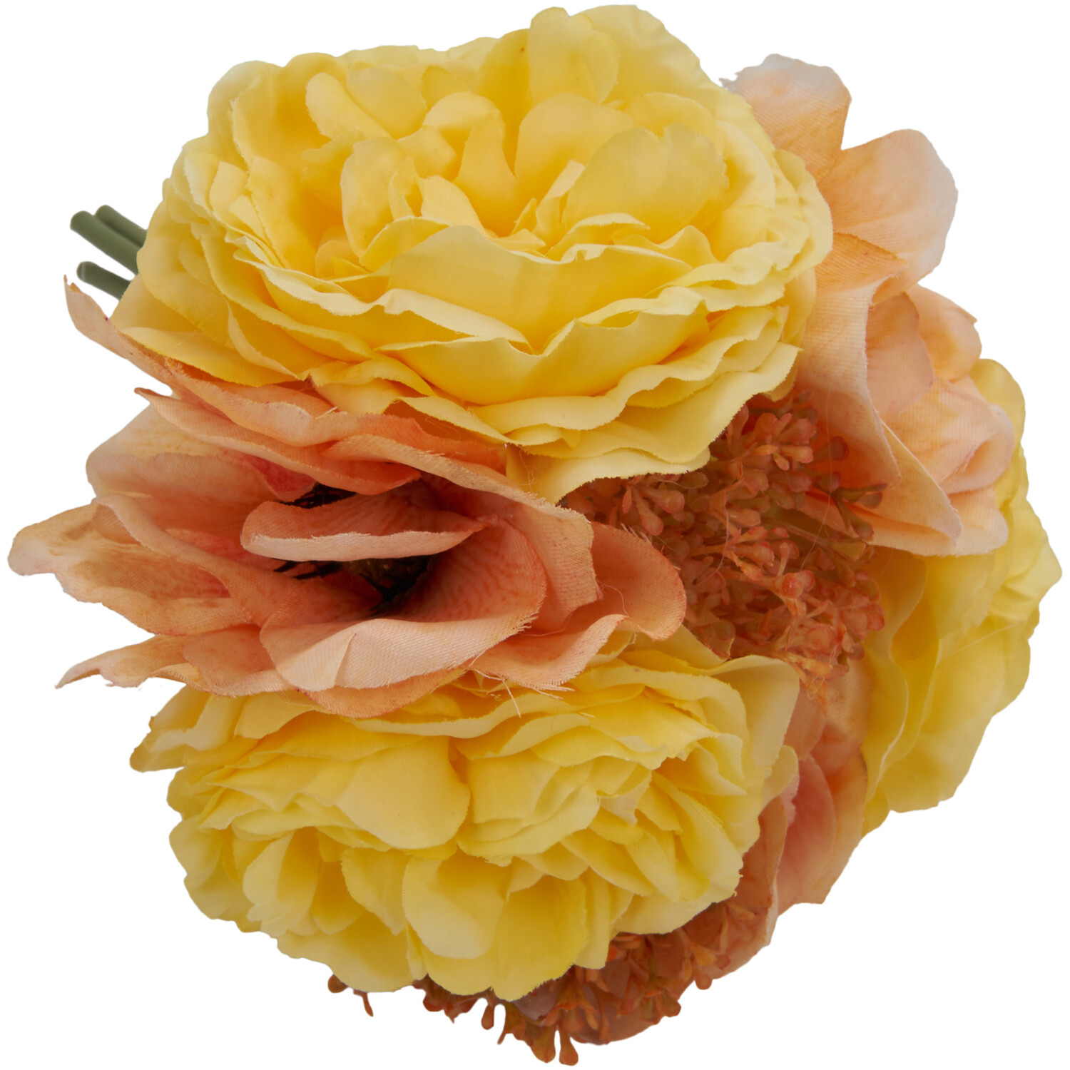 Mini Vintage Artificial Flower Bouquet Image 3