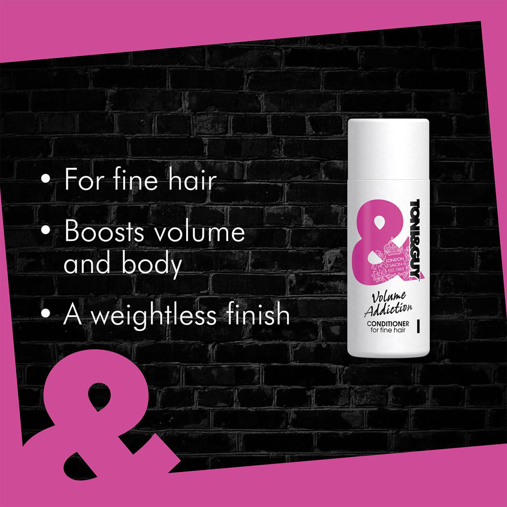 Toni & Guy Volume Addiction Conditioner 50ml 6 Pack Image 4