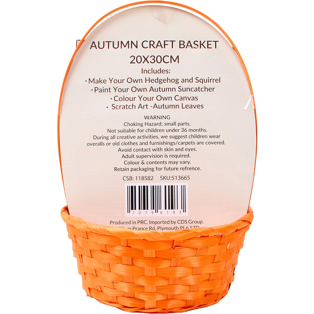 Autumn Craft Basket Image 2