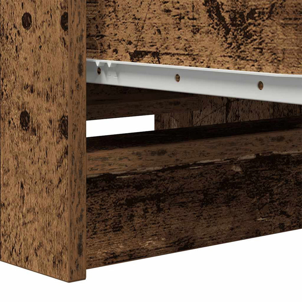 vidaXL 4 Drawer Old Wood Sideboard Image 8