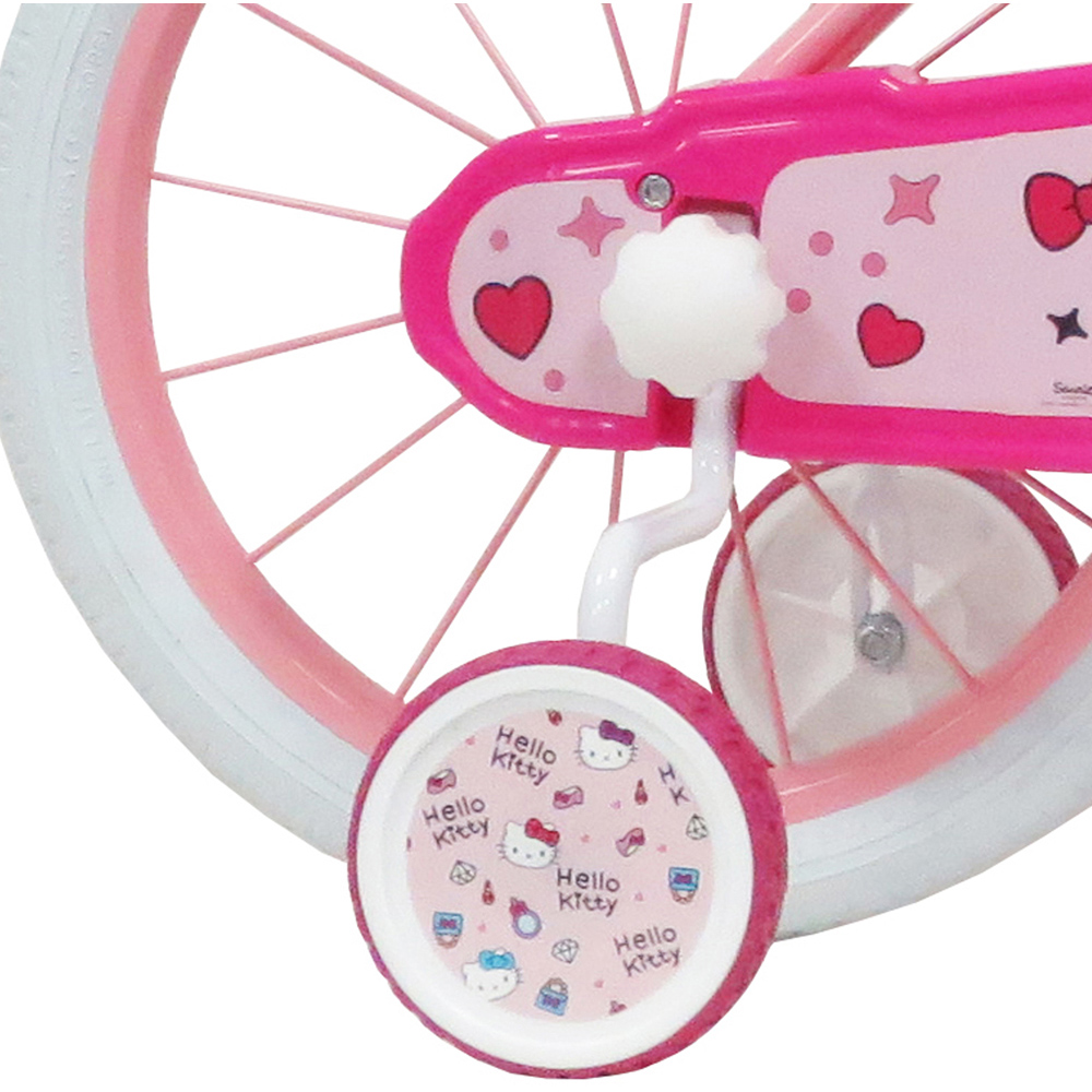 Denver Sanrio Hello Kitty 16 inch Kids Bicycle with Stabilisers Image 4