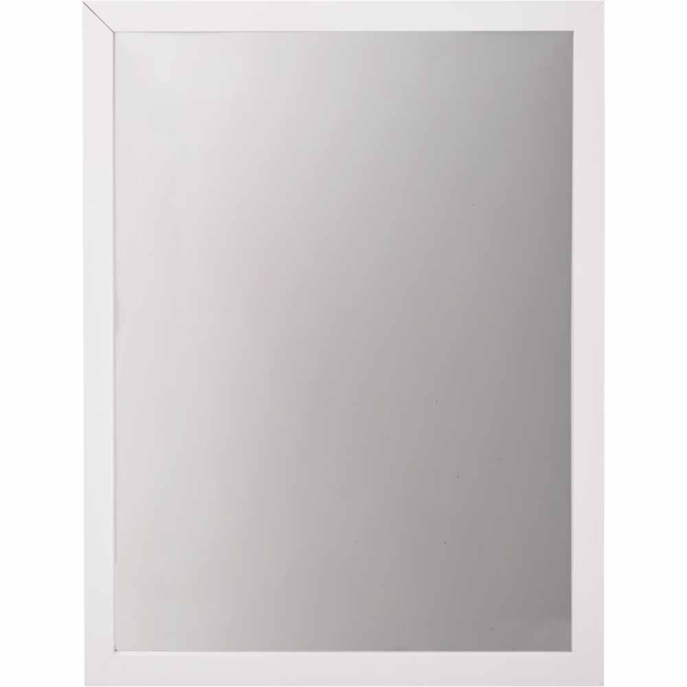 Wilko Mirror White 12x16 Image 1