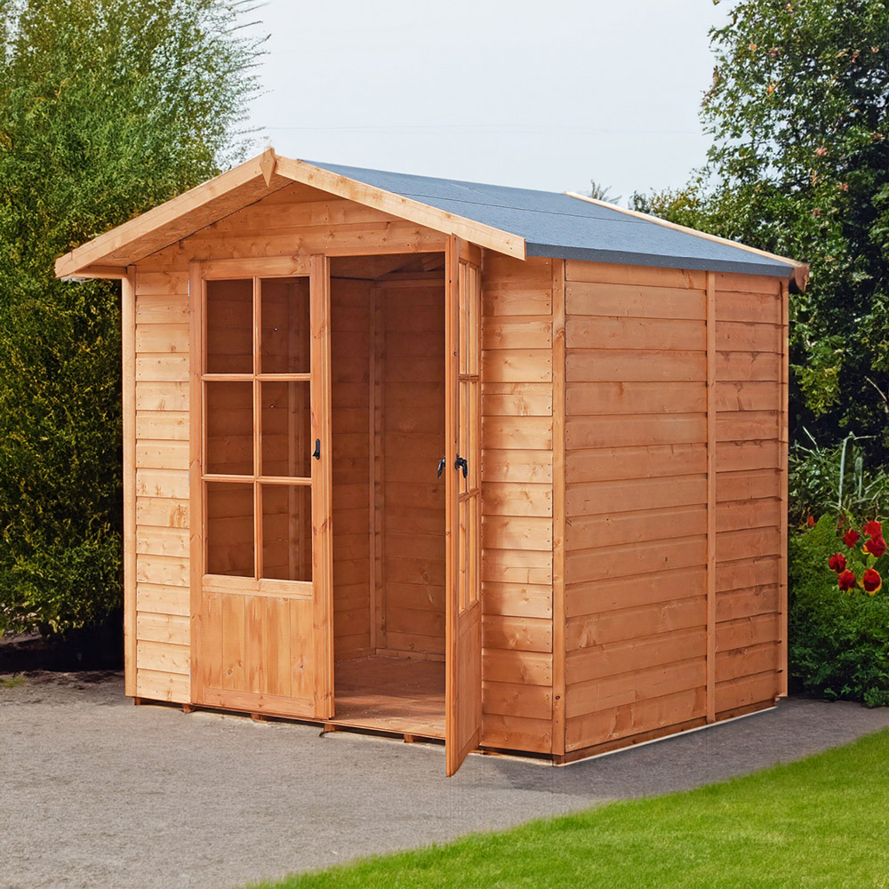 Shire Lumley 7 x 5ft Double Door Traditional Summerhouse Image 2